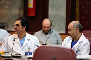 جلسه کمیته مورتالیتی 26-6-97 در مرکز قلب و عروق شهیدرجایی: عکس شماره 12 / 12